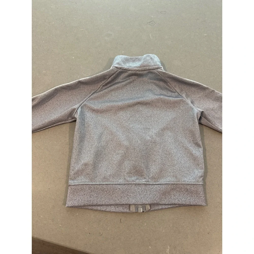 Nike Gray Track‎ Jacket Full Zip Toddler 18M Sweatshirt Athletic Warm Up